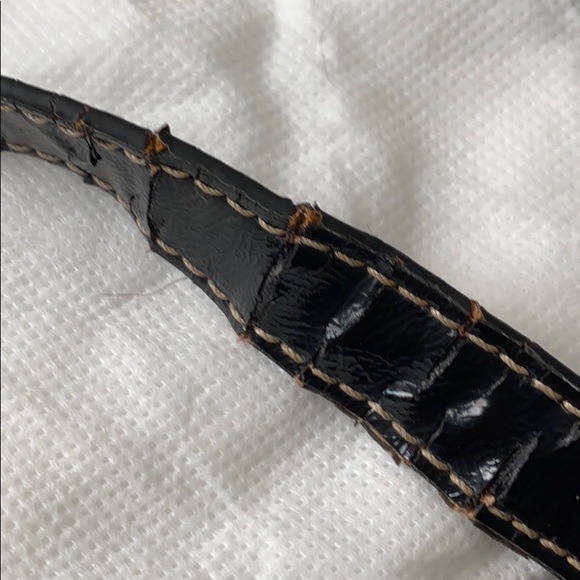 Signature Coach Handbag Crossbody Black Brown Gold - Picture 3 of 7